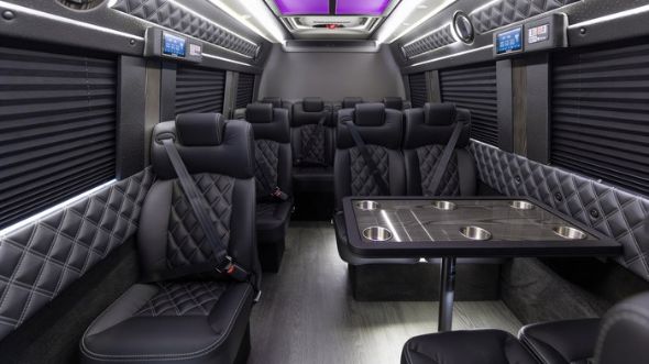 15 passenger sprinter van interior cedar rapids