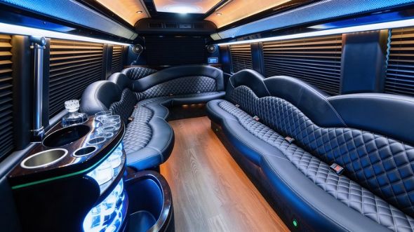 cedar rapids sprinter limousine interior